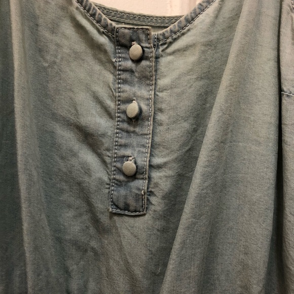 Denim Rompers - Picture 2 of 2